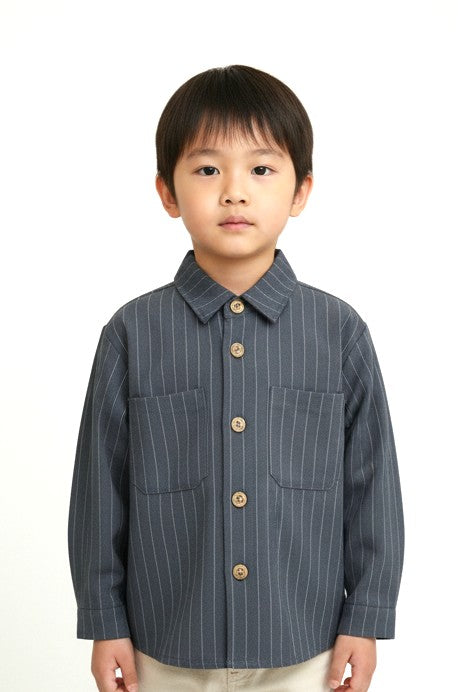 Camicia bimbo Rigata,  1046 Streetwear Sinless