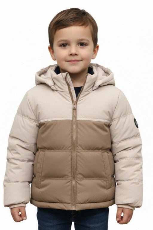 Giubbino bicolore con cappuccio, 4810-5570 Streetwear Sinless