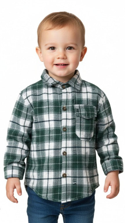 Camicia bimbo Quadri,  3750 Treetwear Sinless