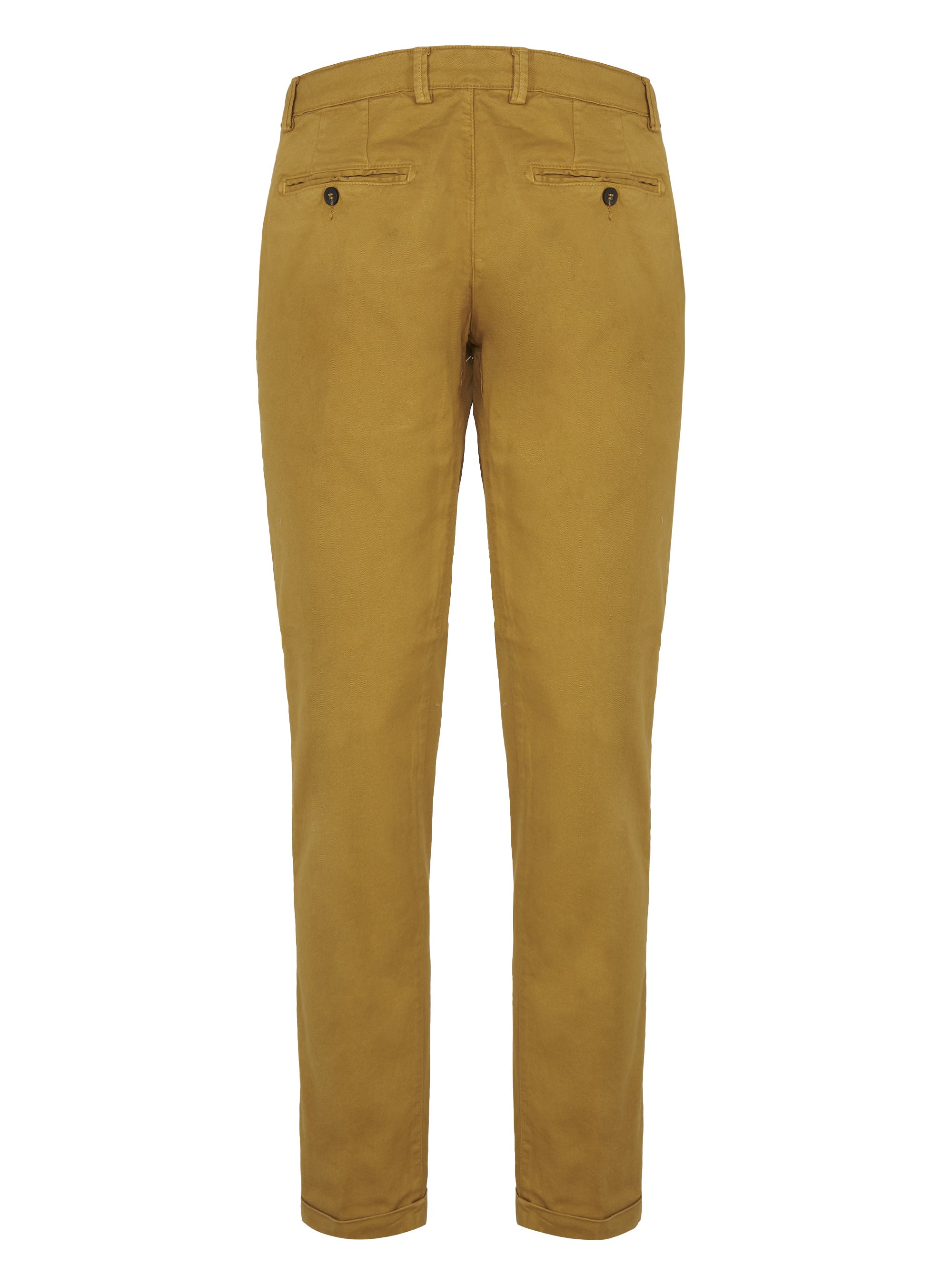 Pantalone in Cotone, LIBIA. Senape