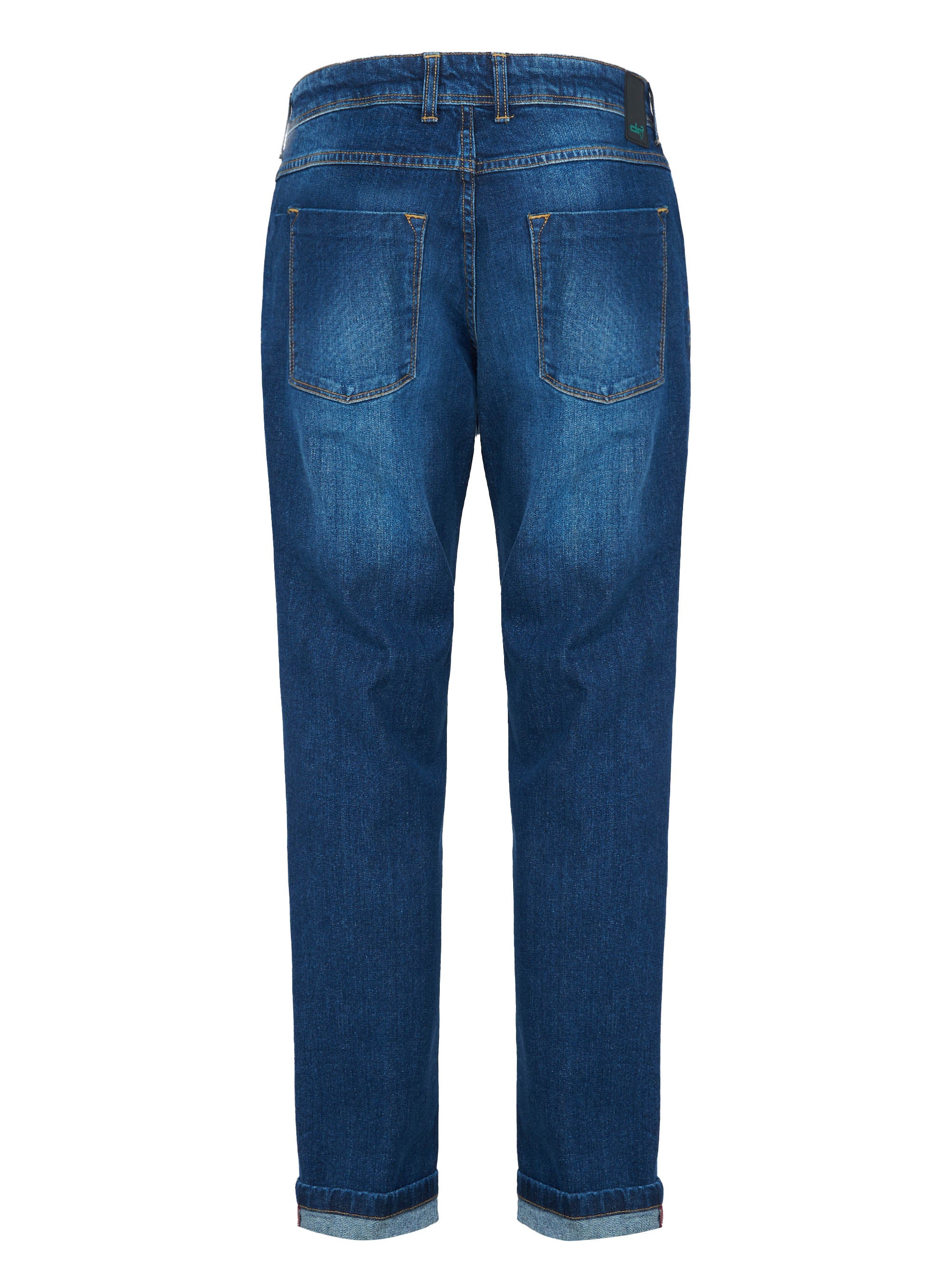 Pantalone in Denim, 5 Tasche CAMBOGIA.