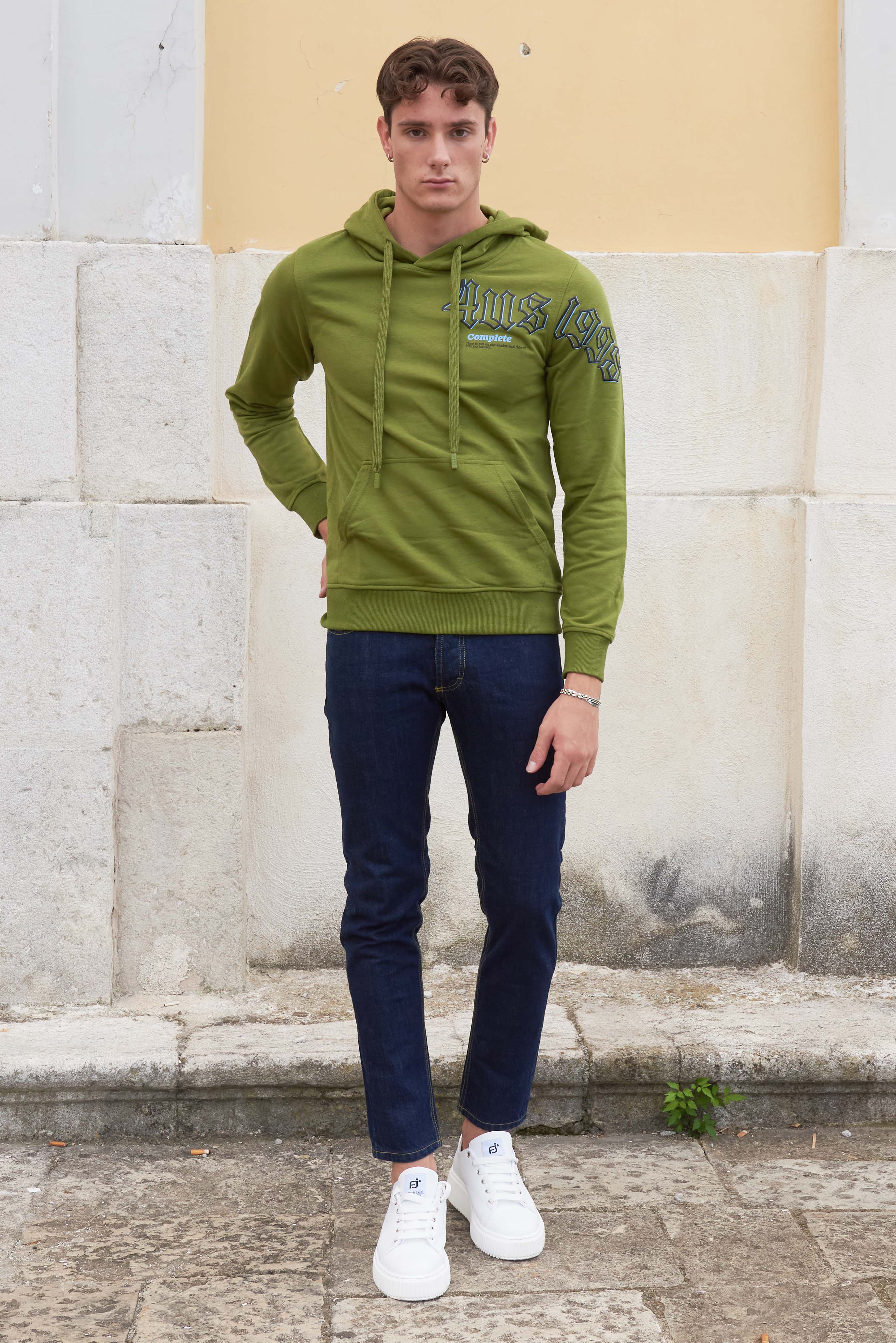 Felpa Paciotti con cappuccio, FC004.