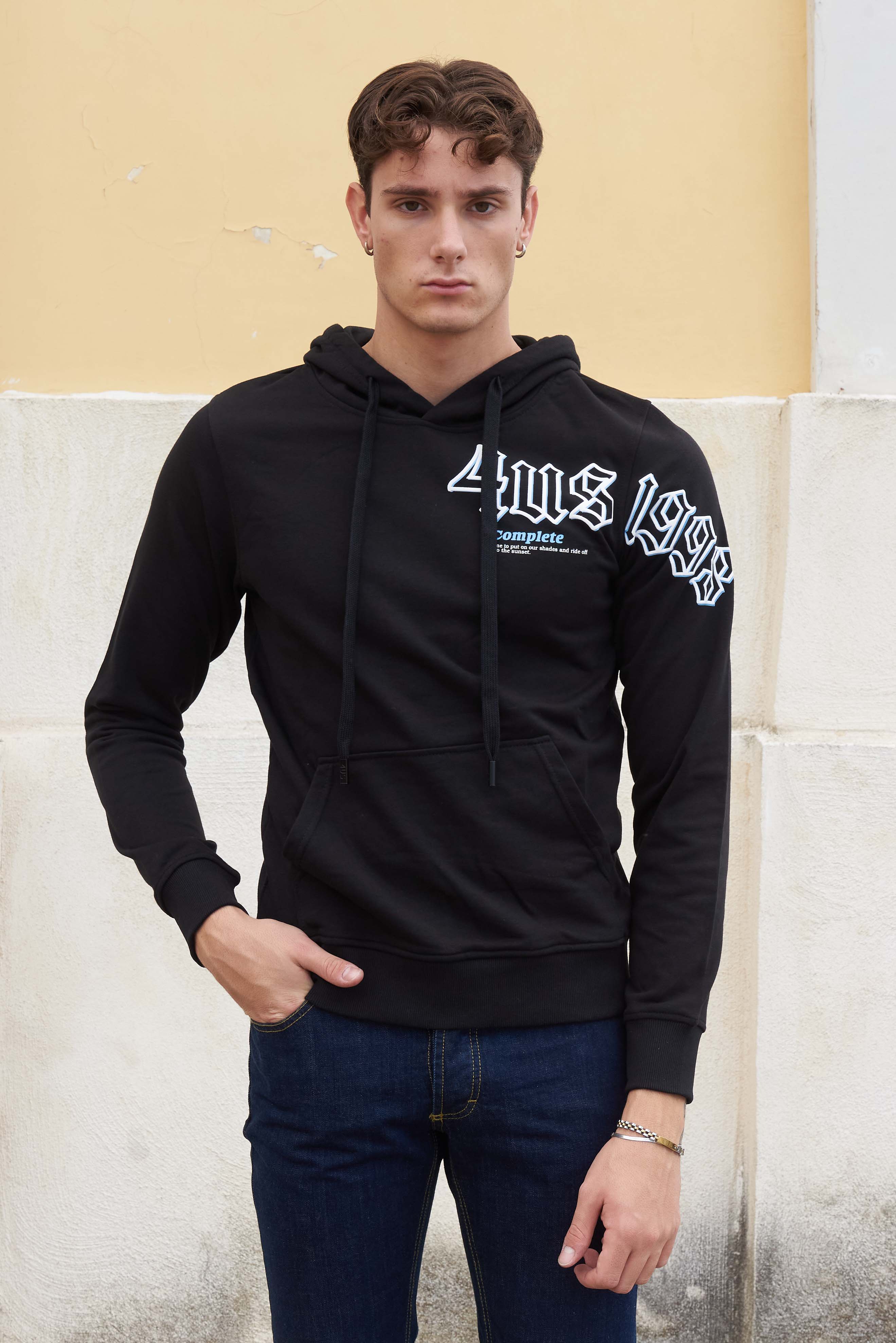 Felpa Paciotti con cappuccio, FC004.