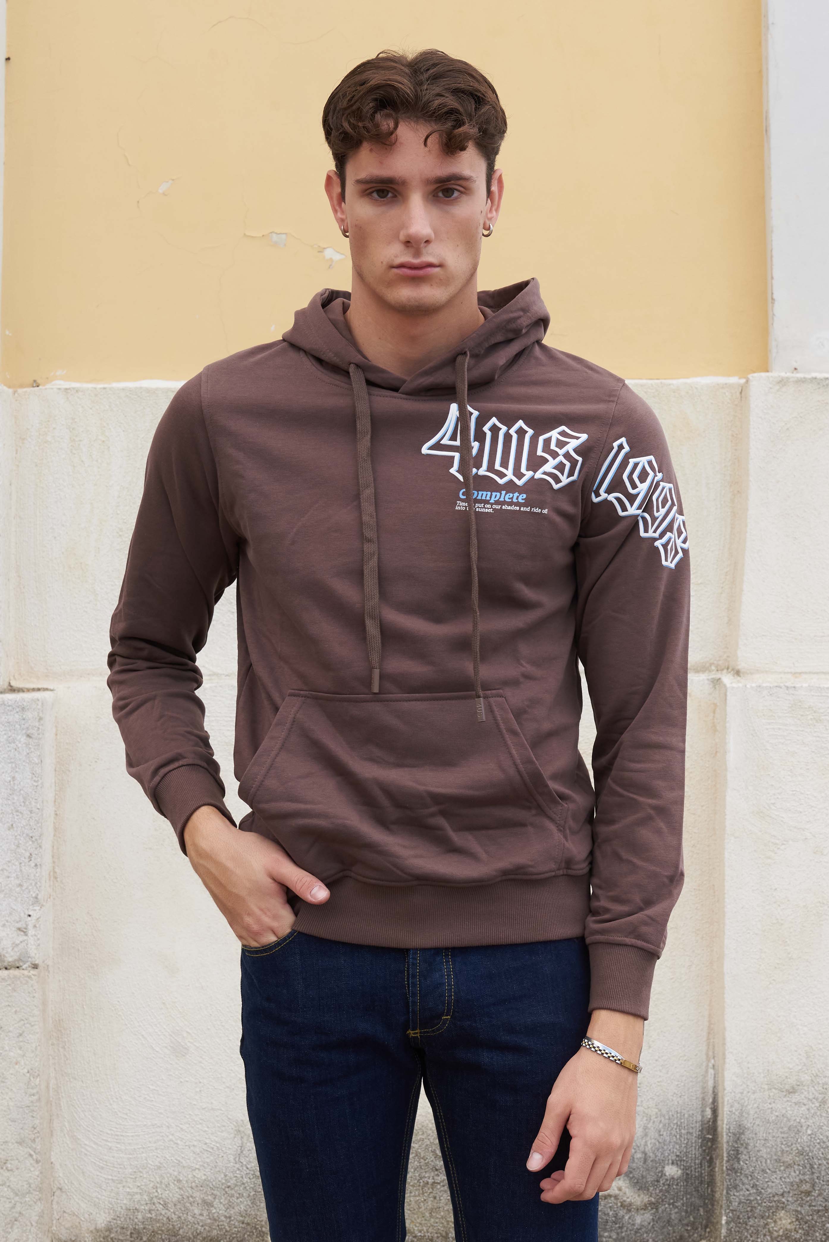 Felpa Paciotti con cappuccio, FC004.