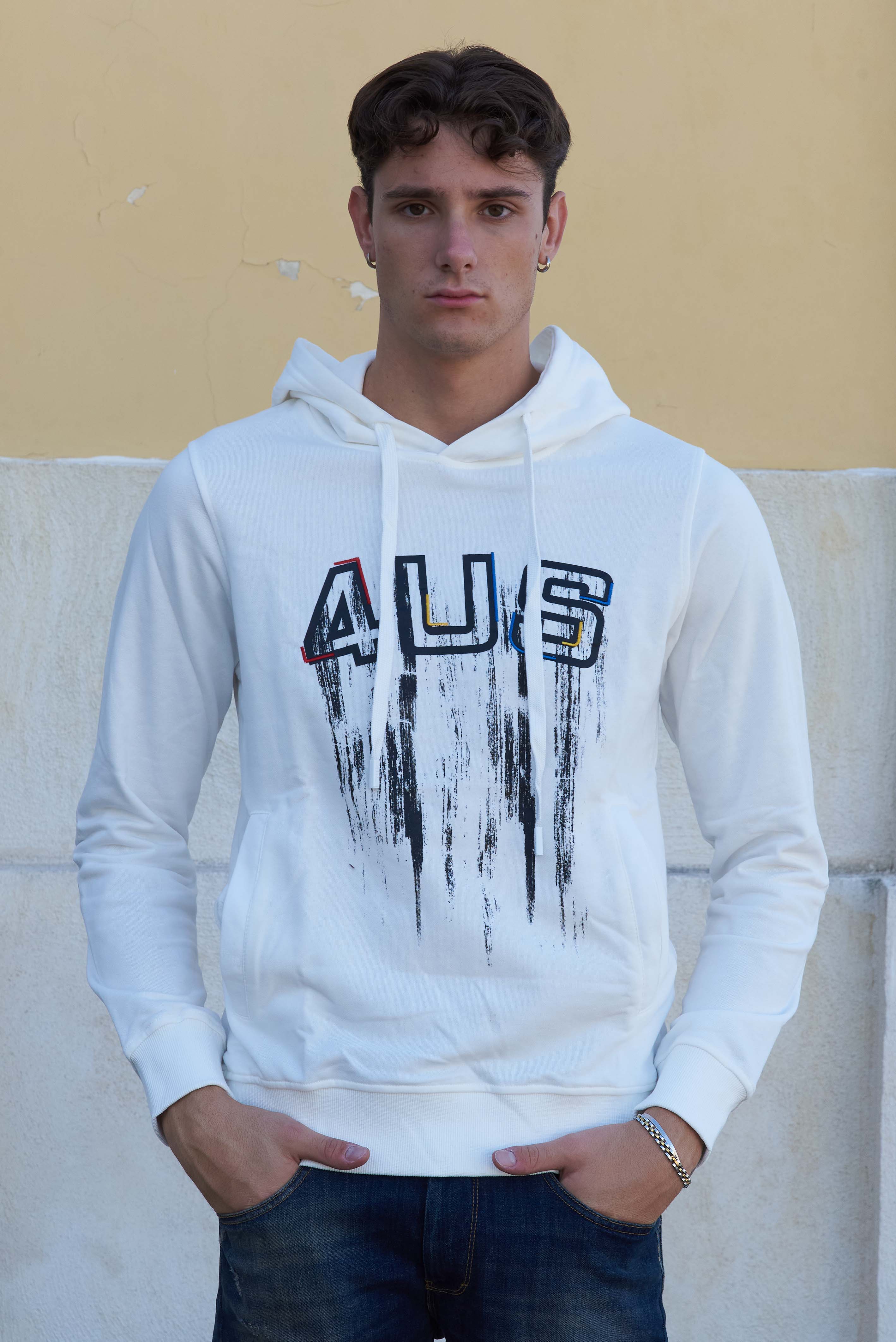 Felpa Paciotti con cappuccio, FC006.