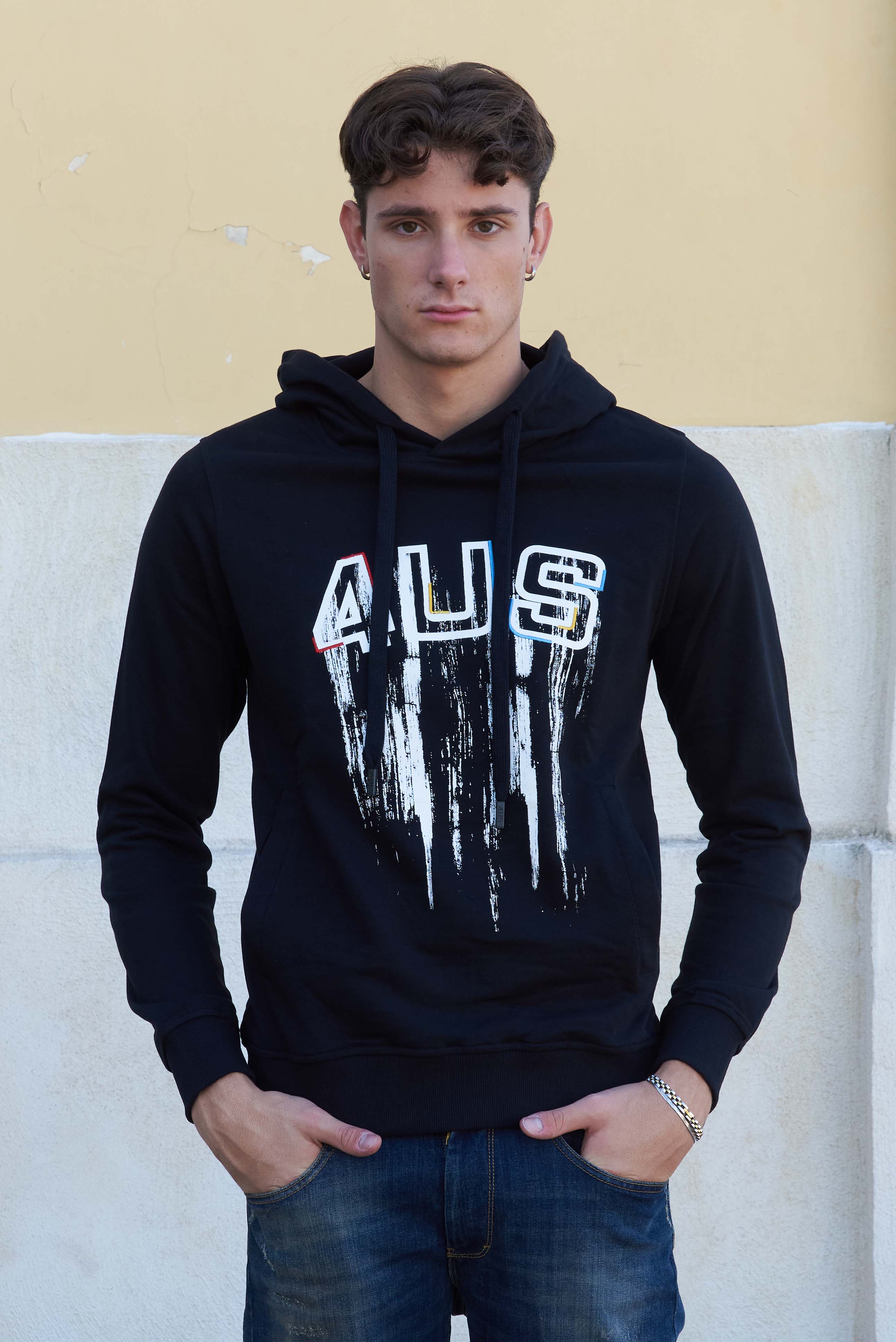 Felpa Paciotti con cappuccio, FC006.