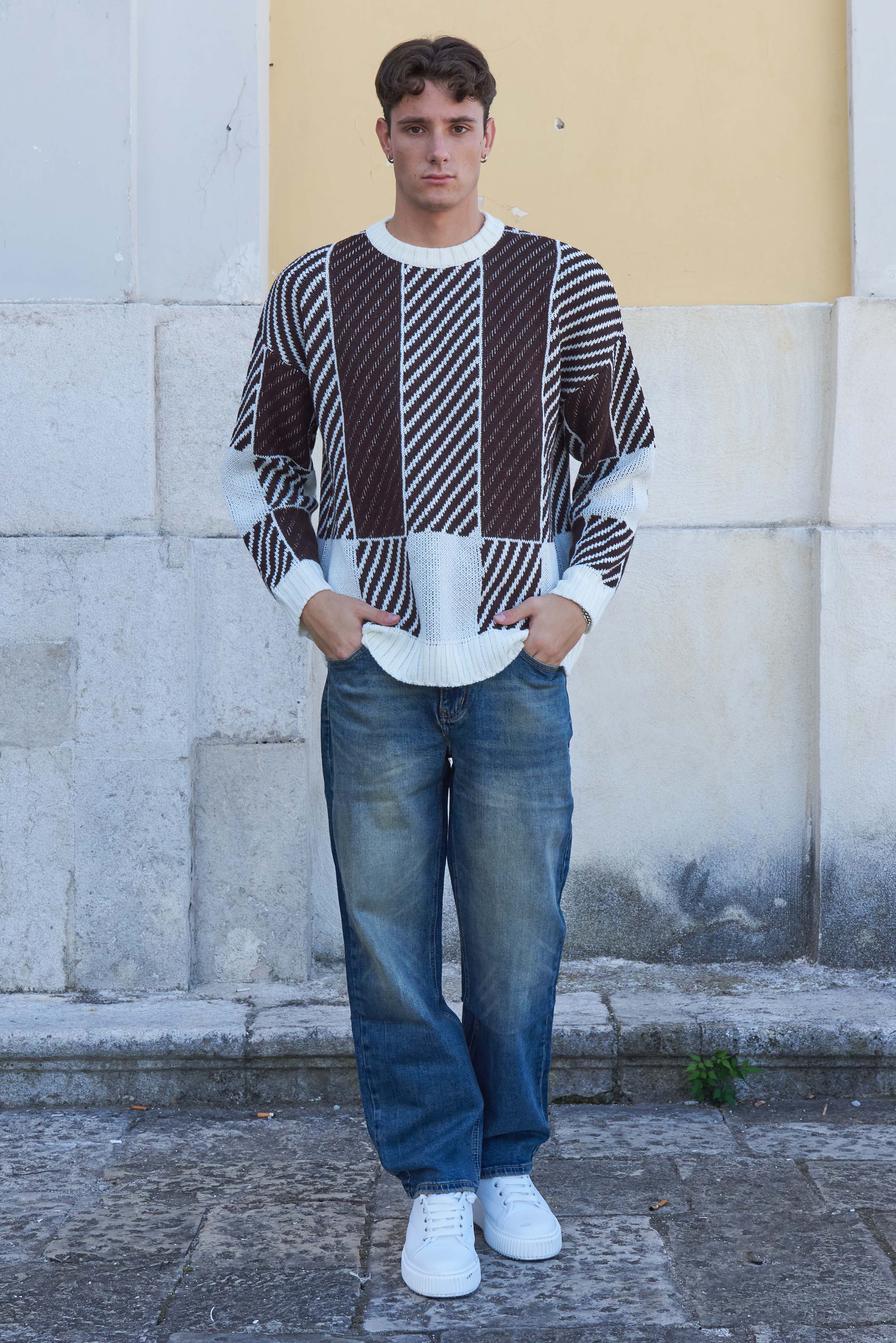 Maglia in filo Over size, CANARIE.