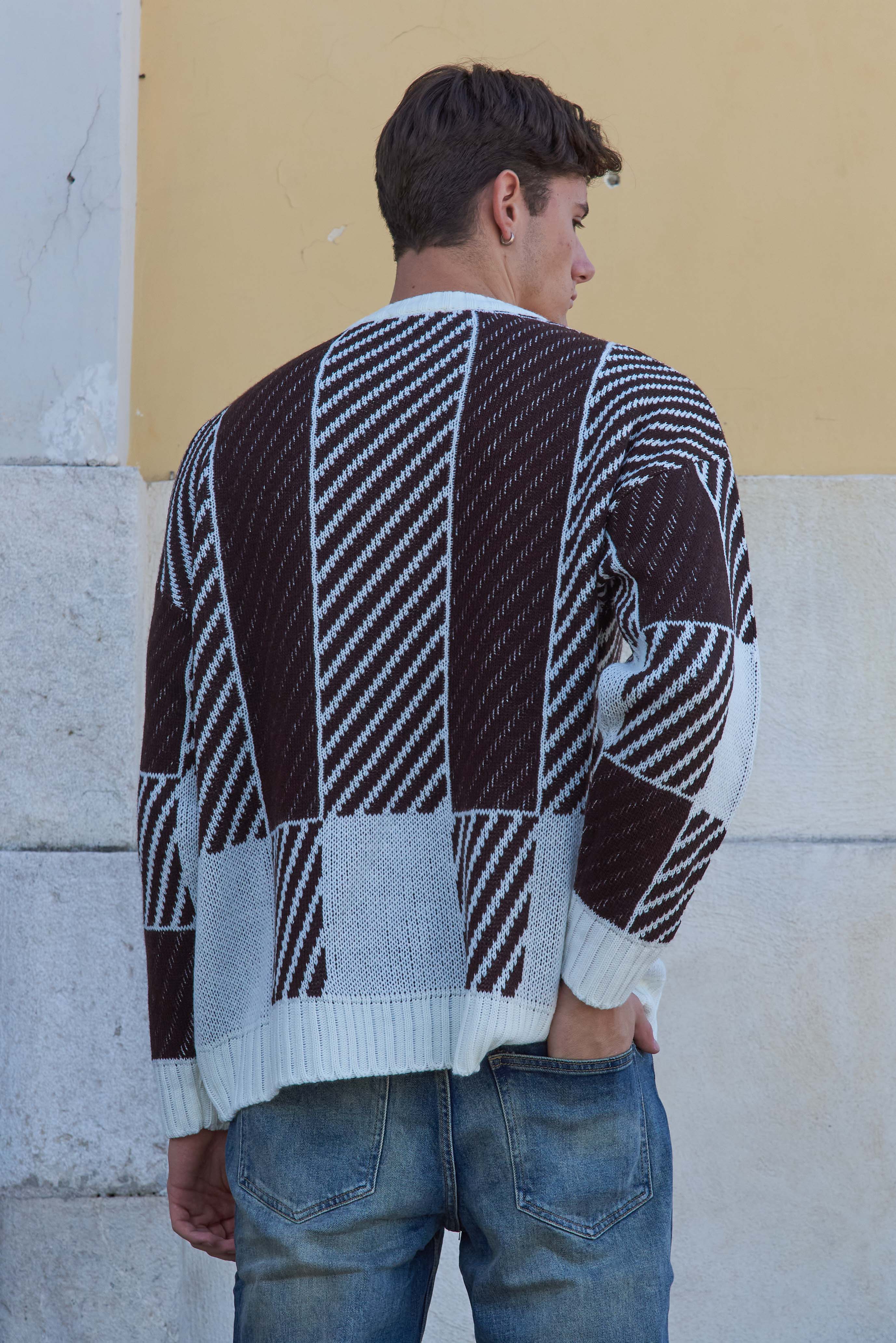 Maglia in filo Over size, CANARIE.