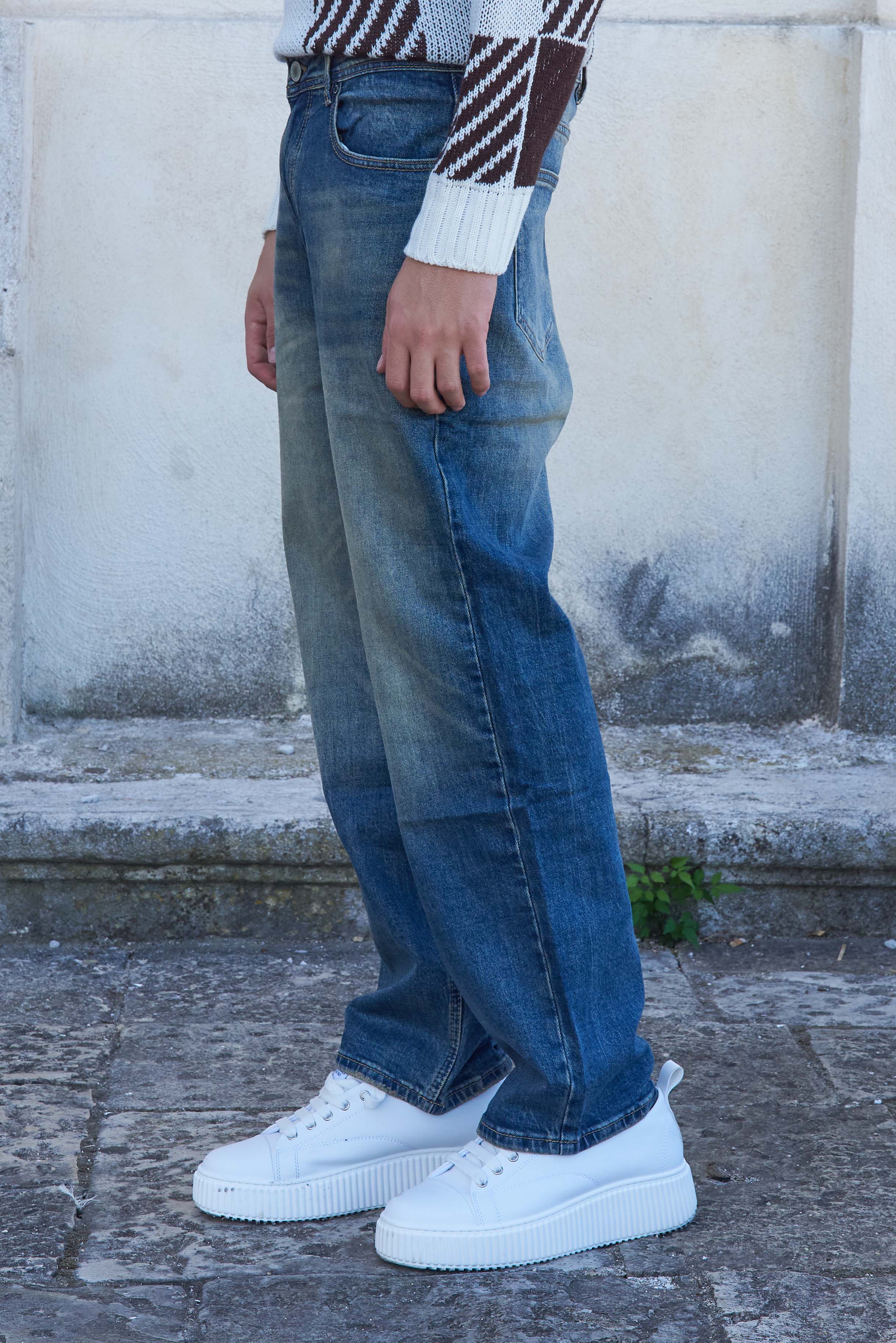 Jeans uomo Baggy Ciprio | Denim streetwear Sinless
