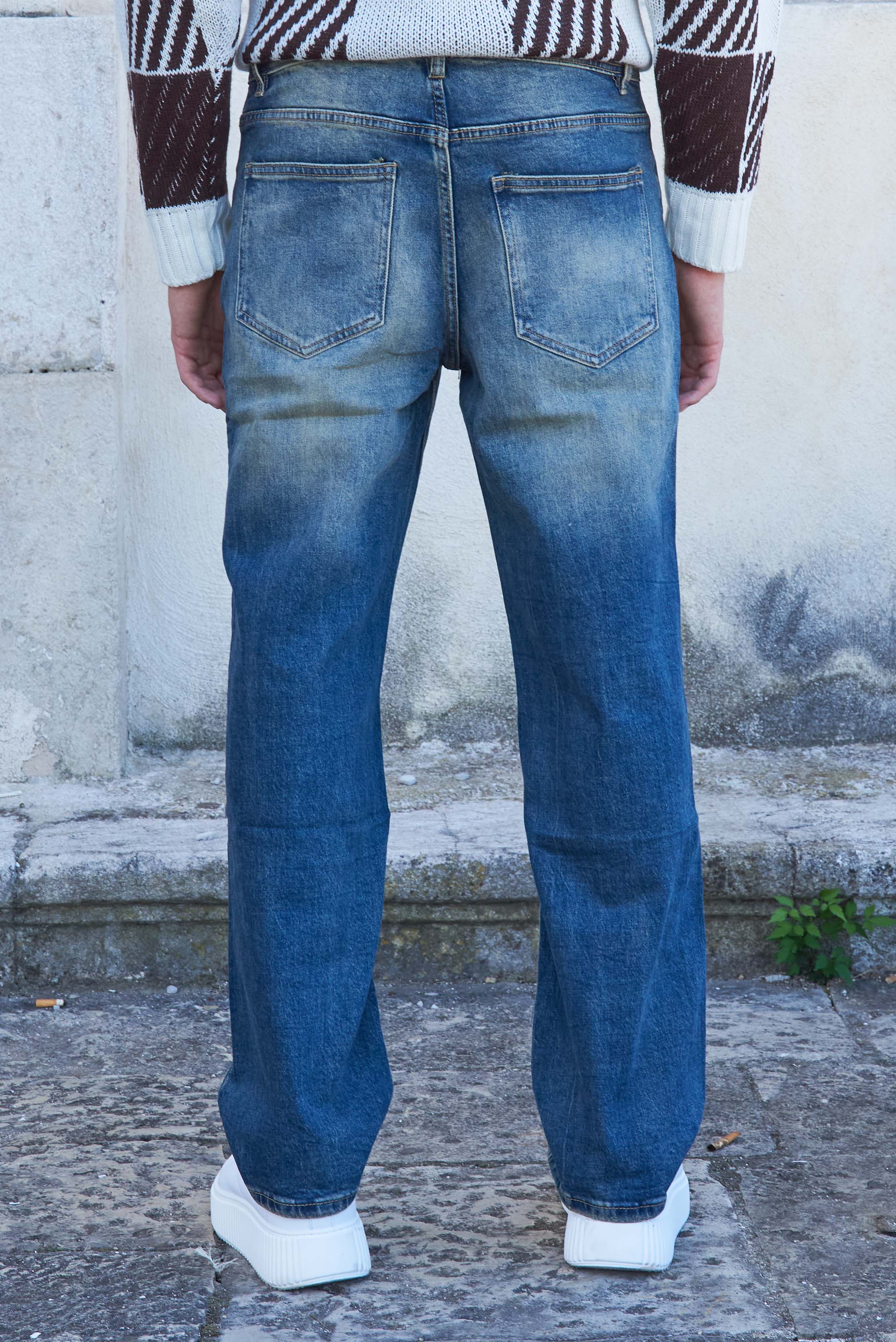 Jeans uomo Baggy Ciprio | Denim streetwear Sinless