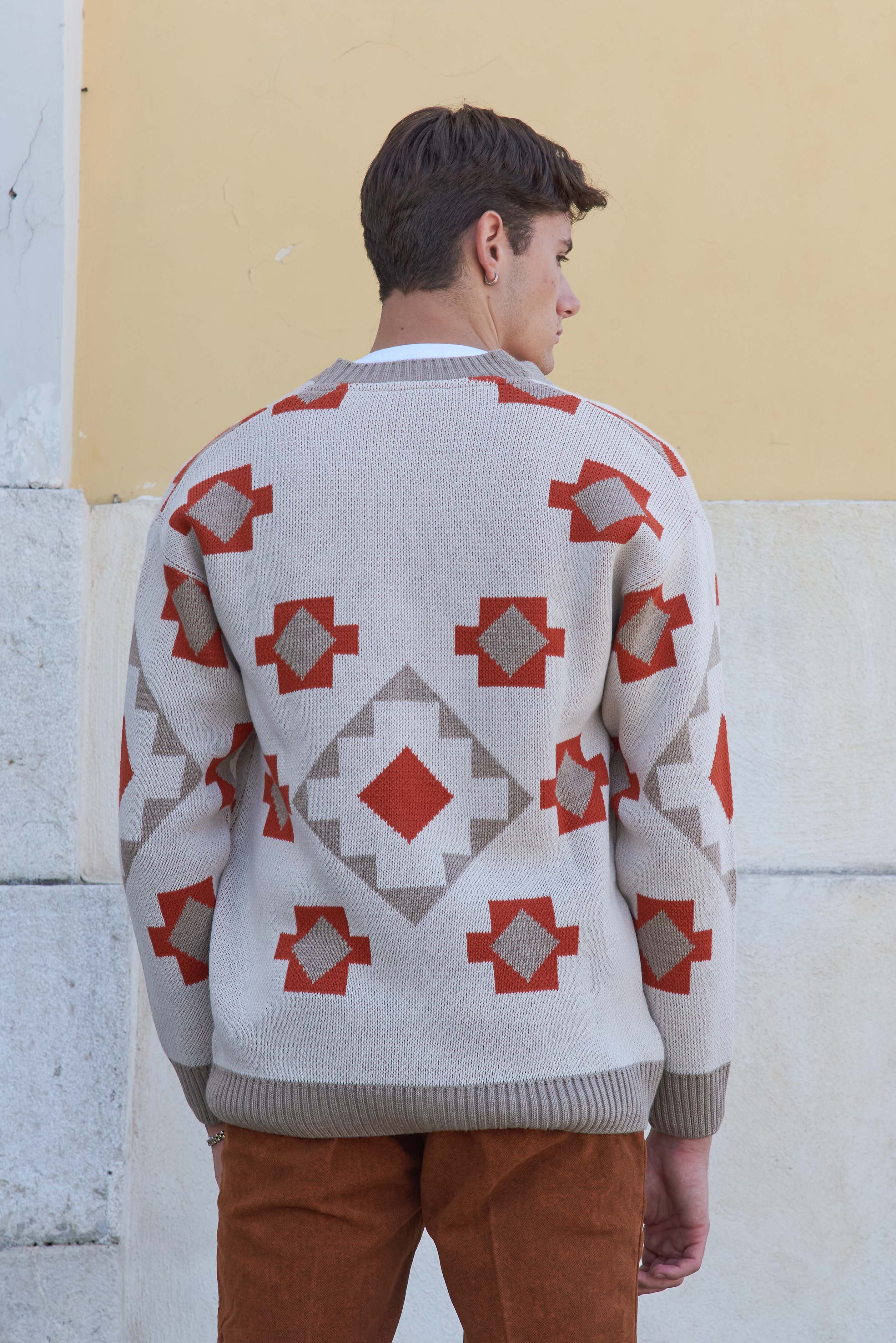 Cardigan in filo 3D, PALAU.