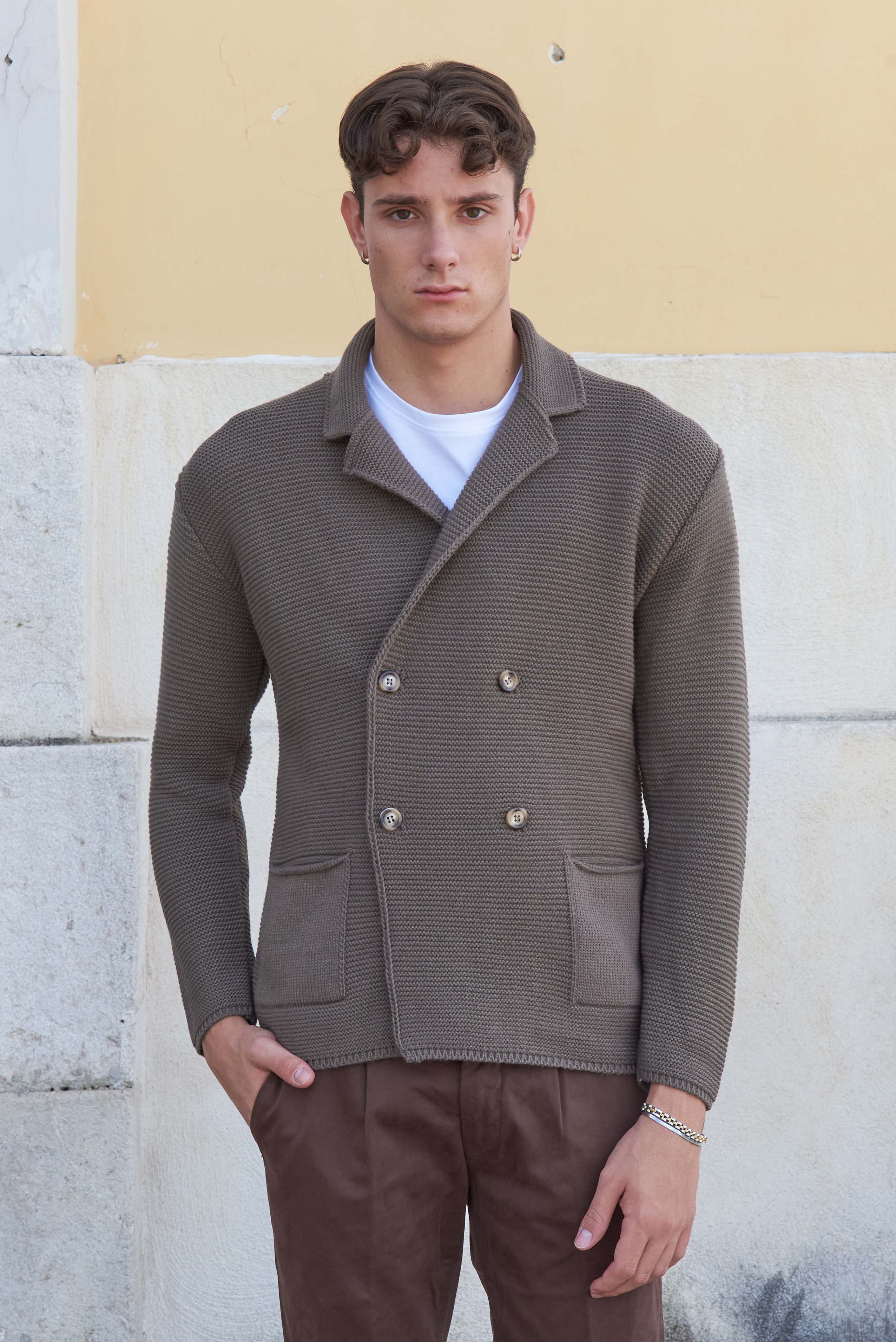 Giacca in filo Doppio petto,  PANAMA.