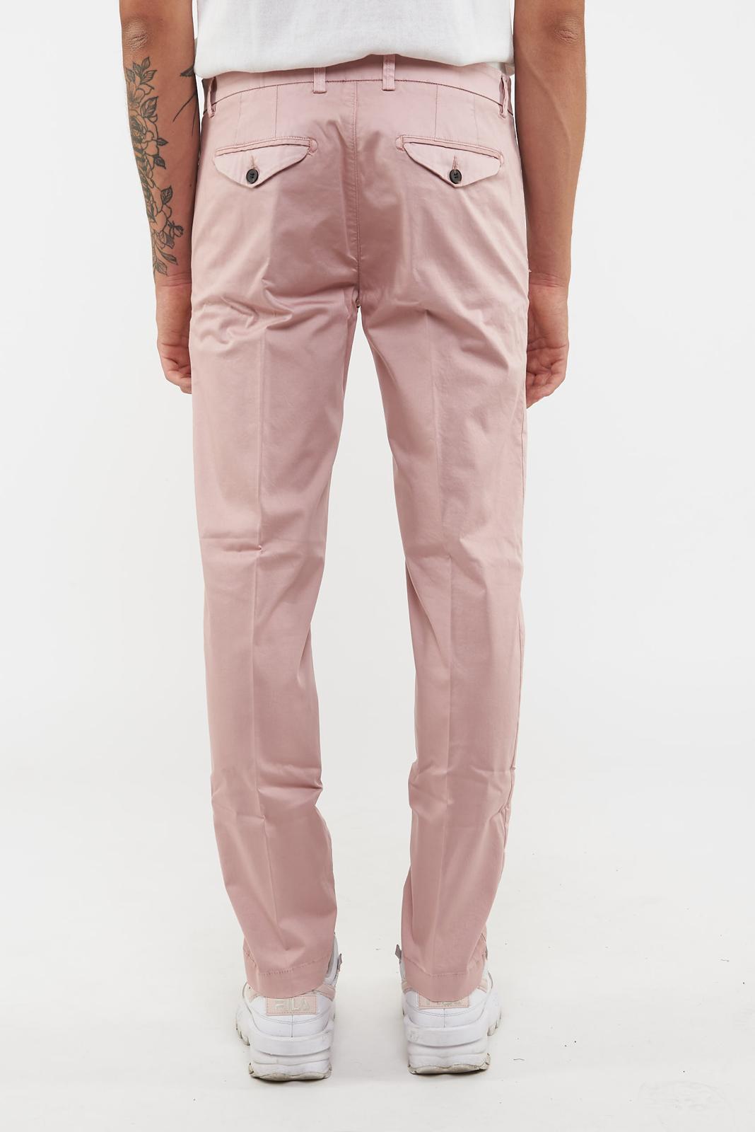 Pantalone in raso Dover. 1220-Rosa