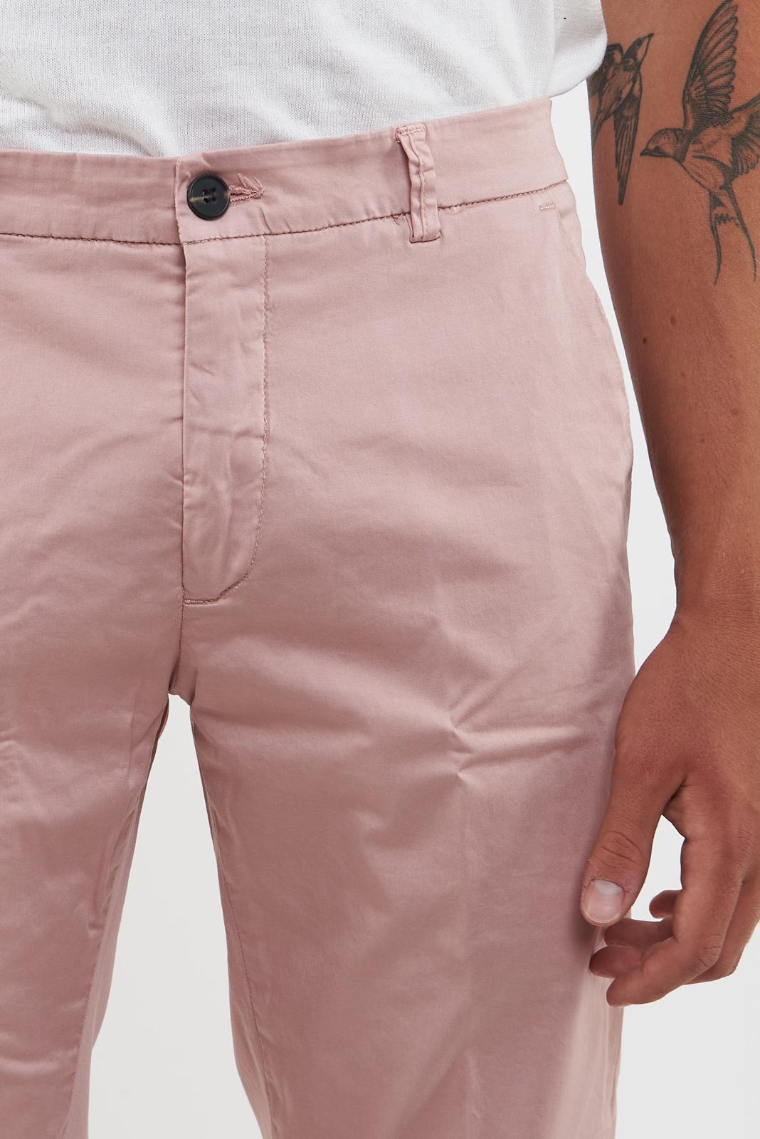 Pantalone in raso Dover. 1220-Rosa