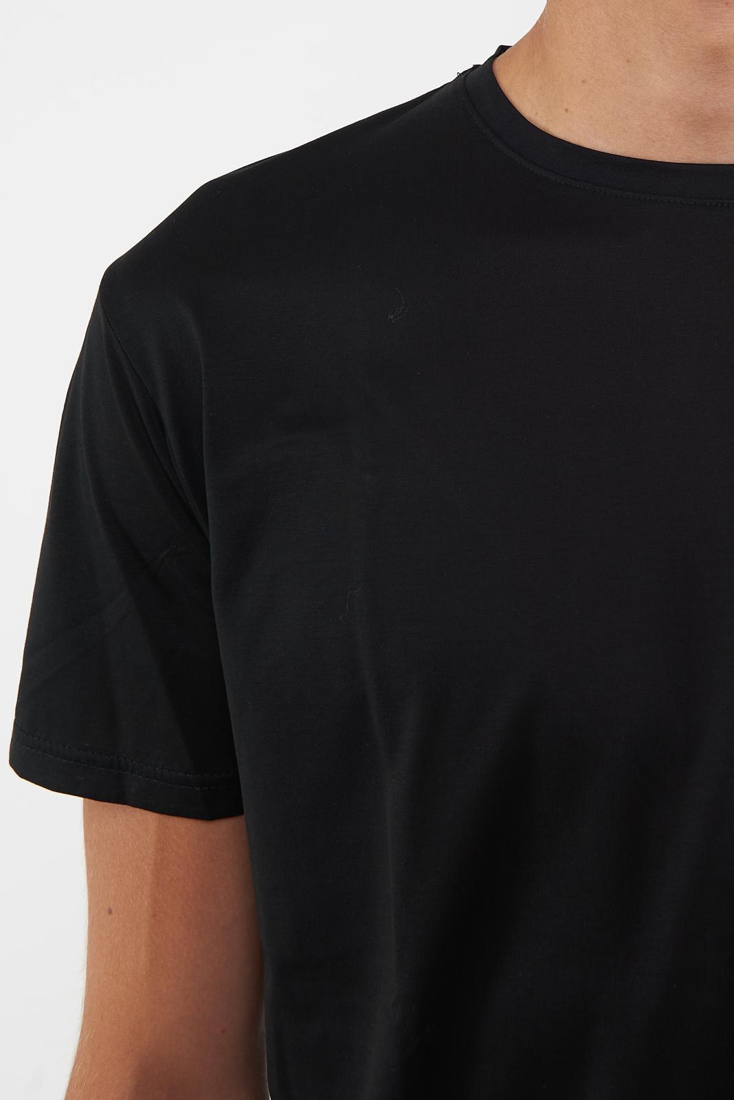 T-shirt filo scozia Nevada. 0438-Nero