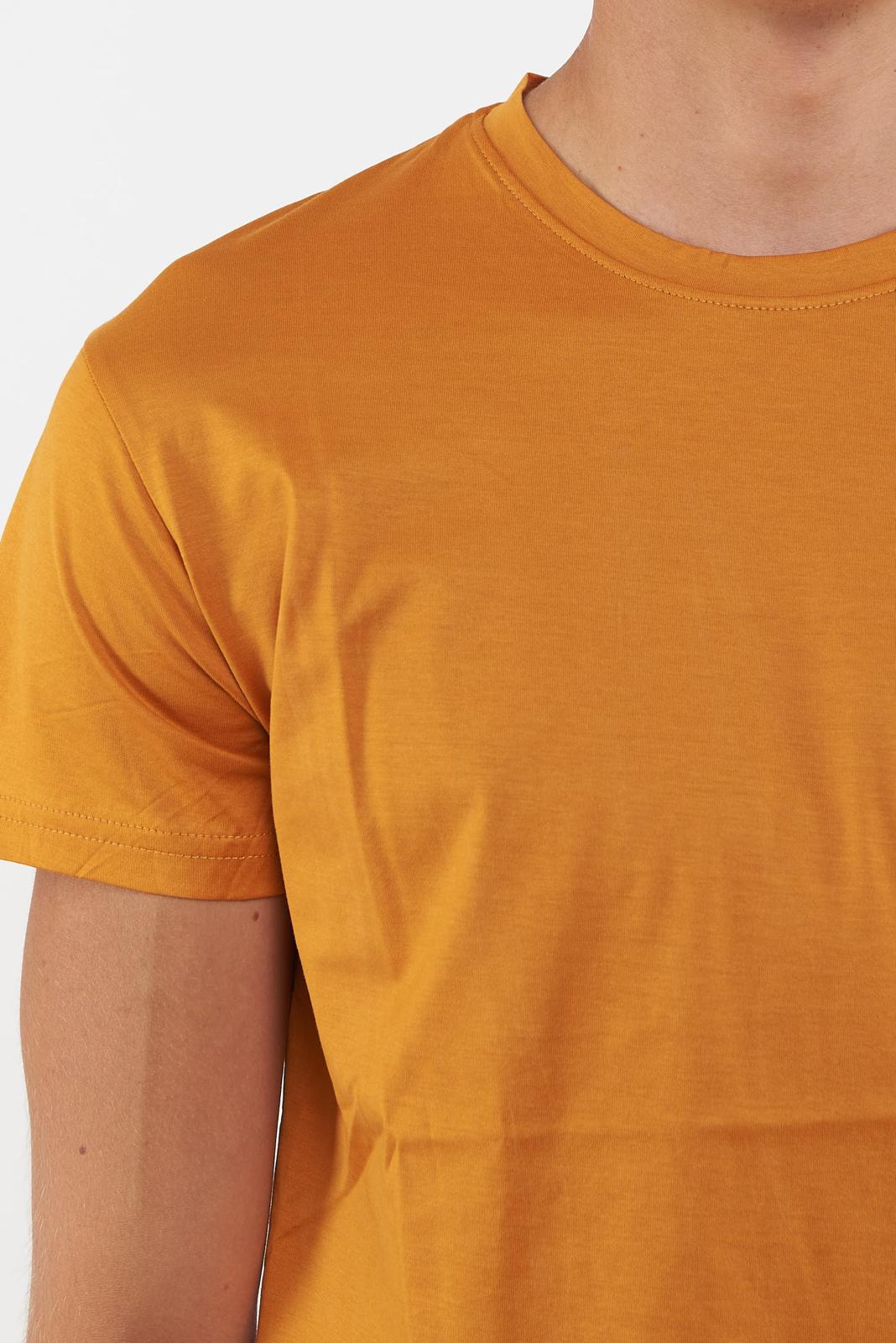 T-shirt filo scozia Nevada. 2579-Senape