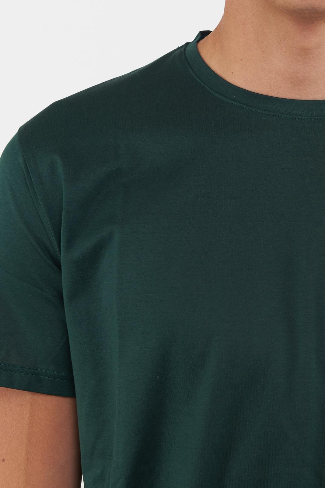 T-shirt filo scozia Nevada. 0414-Verde gucci