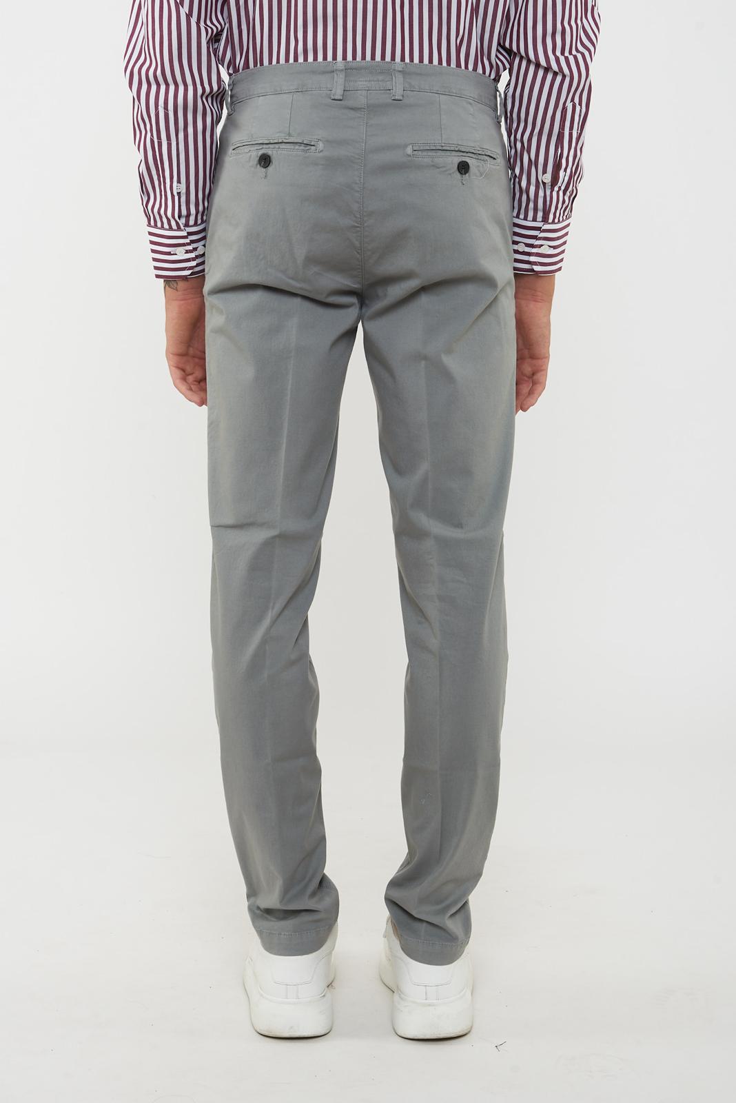 Pantalone cotone,  Santander - 1091 Grigio.