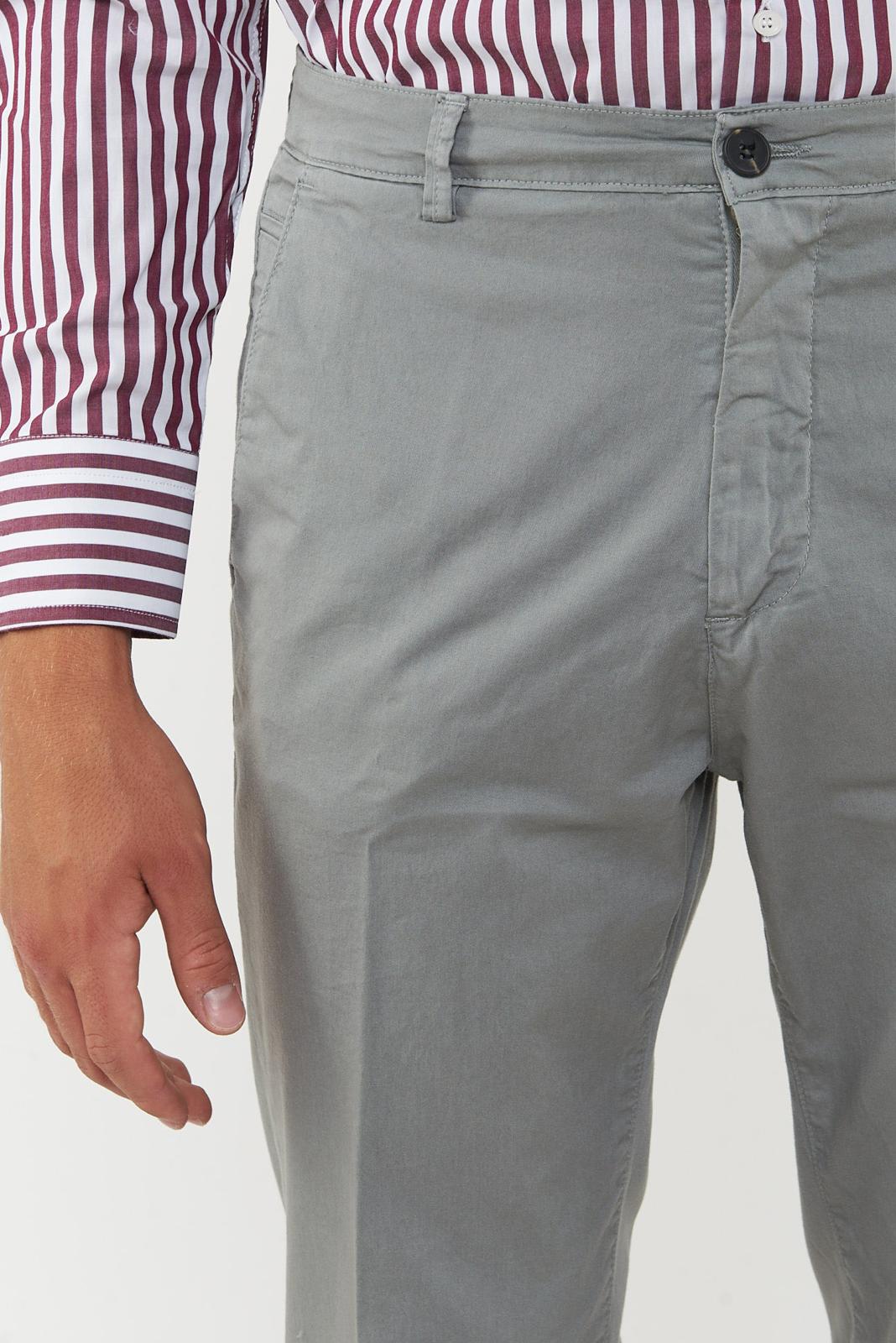 Pantalone cotone,  Santander - 1091 Grigio.