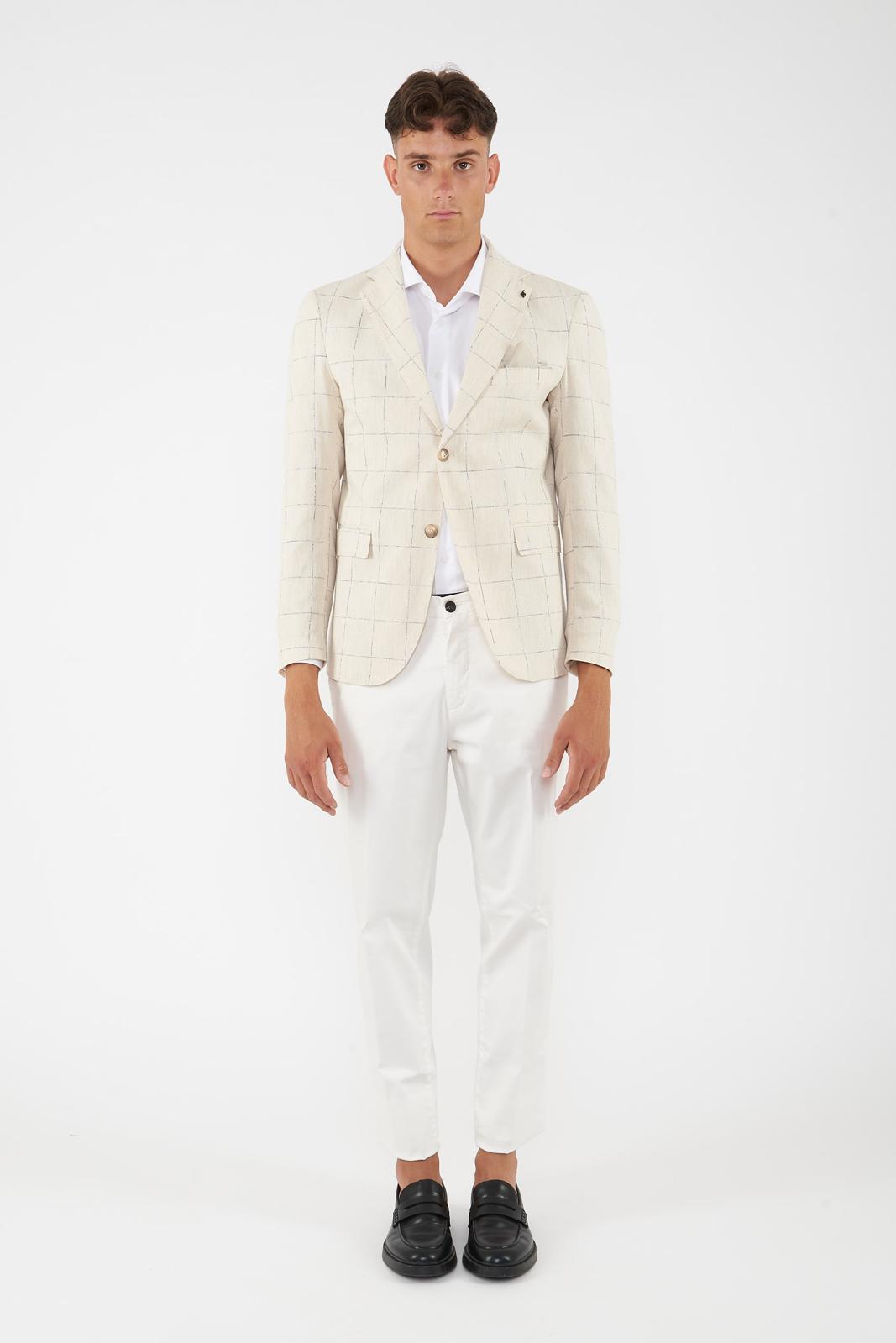 Giacca Pechino. 0766-Beige