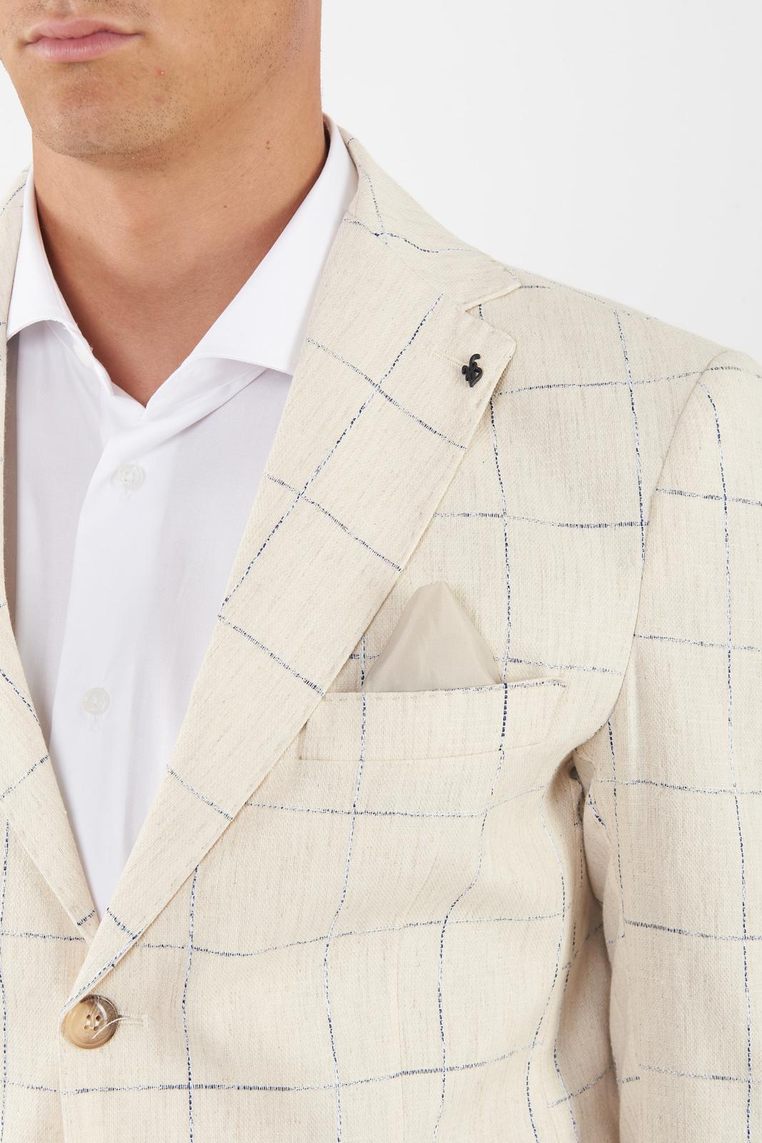 Giacca Pechino. 0766-Beige