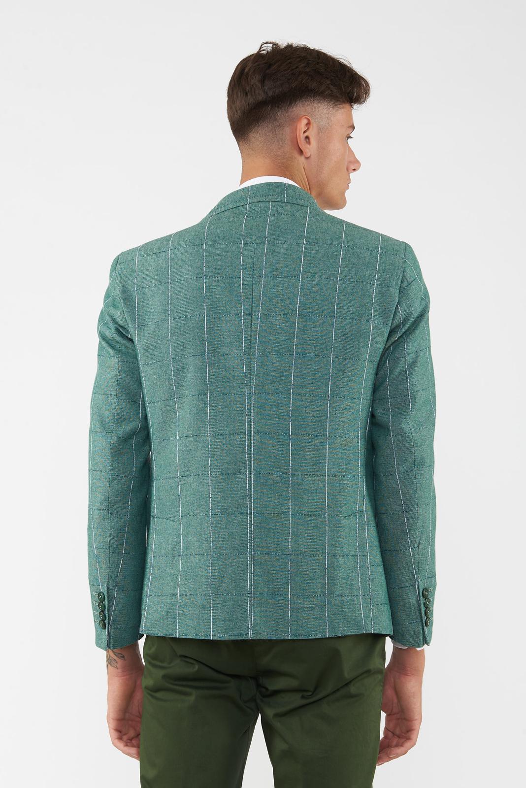 Giacca Pechino. 0773-Verde