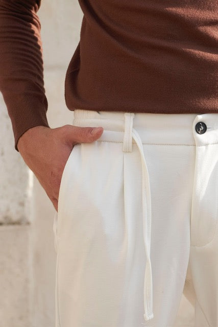 Pantalaccio con elastico in vita in tessuto Jersey,  MALI.