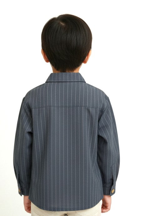 Camicia bimbo Rigata,  1046 Streetwear Sinless